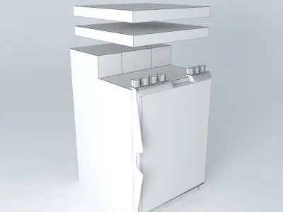 ECI XDM 500 DWDM 3D model