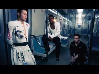 Bosozoku Gang Style Clothing Pack 3D model