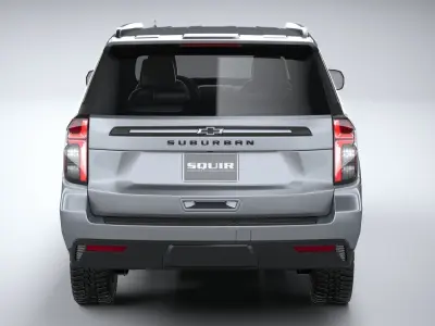 Chevrolet Suburban Z71 CG 2021 3D model