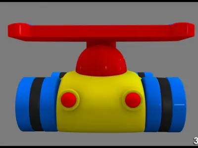 3D Model toy vehicle toy  race racing racer racecar racingcar  3D model