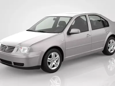 Volkswagen Bora 3D model