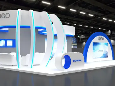 exhibition 3d 3D model