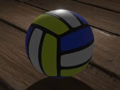 Volley Ball 3D model