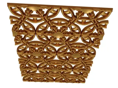 Classic decor ornament 120 3D print model