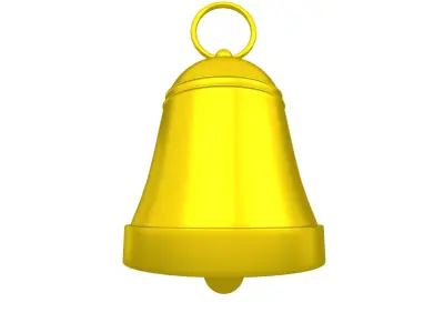 Bell v2 006 Low-poly 3D model