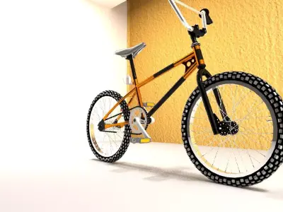 Bicycle 3d model bmx bike 3D model