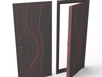 Quelle Door 3D model