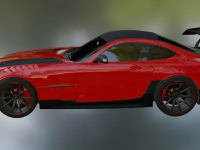 Mercedes-AMG GT Black Series 3D model
