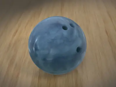 Bowling Ball  3D model