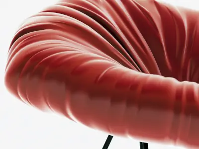 MIDJ Mask Chair 3D model