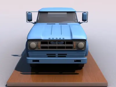 Dodge Power Wagon D700 Pickup 3D print model