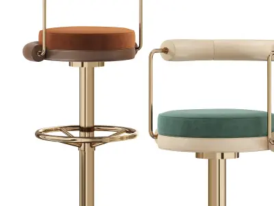 Bar Chair Otis  3D model purchase