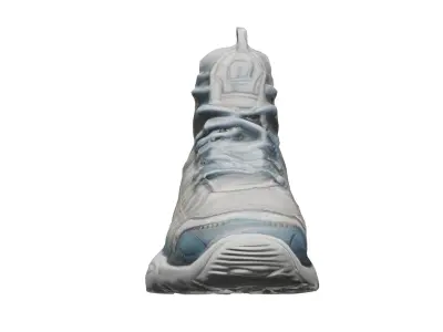 Urban white sneaker Free low-poly 3D model