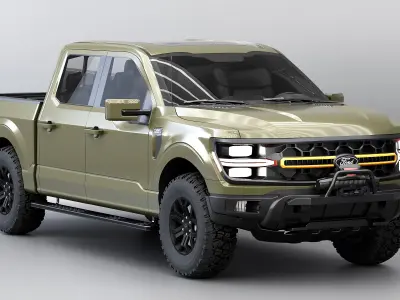 F-150 Tremor 2024 3D model