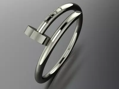 NAIL RING PRINTING MODEL 3D print model