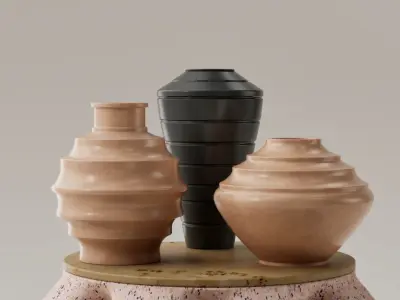 Jarrones decorativos - floreros - vasos 3D print model