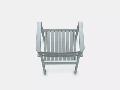 BONDHOLMEN armchairoutside Low-poly 3D model