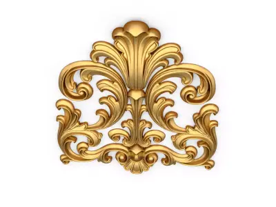 carved classic decorative ornament cnc 3d printing stl 57 3D model
