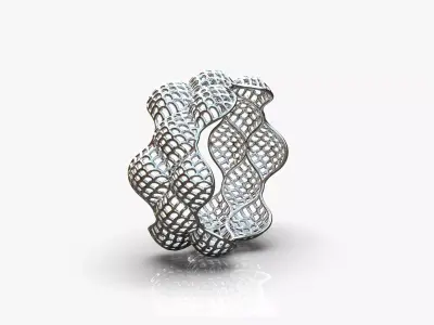 Light ring 3D print model