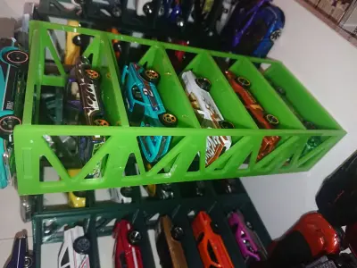 Tower Shelf For Hot Wheels Cars 3D print model