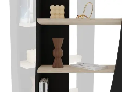 Nestor bookcase Free low-poly 3D model