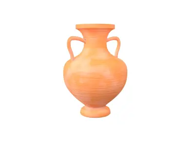 Roman Pottery v2 003 Low-poly 3D model