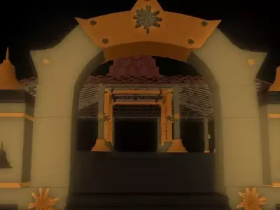 JOGLO JAVANESE HOUSE Free 3D model