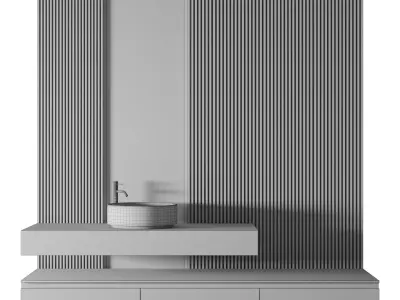 Luxury Bathroom 160 3D model