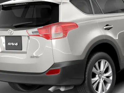 Toyota RAV4 2015 3D model