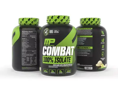 Protein Powder Combat 3D model