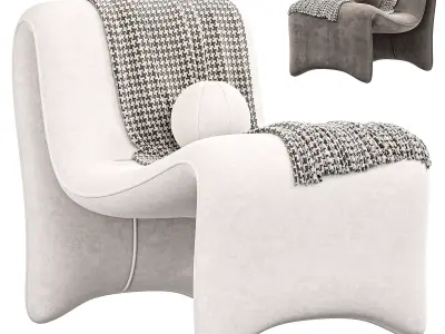 Bridgette Chair By Highfashionhome 3D model