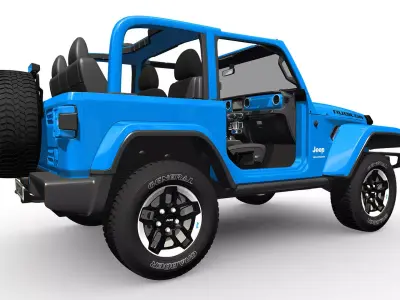 Jeep Wrangler Rubicon  3D model