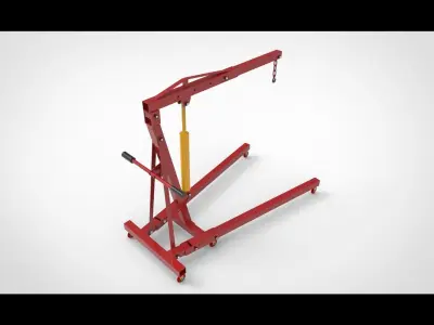 Engine Crane 3D model