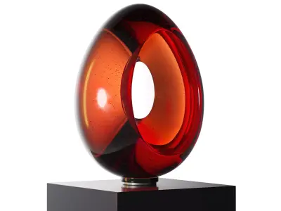 Dragon Egg sculpture 3D model