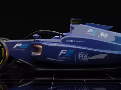 F2 2024 Launch Car  3D model