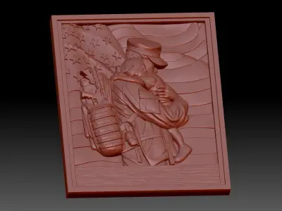 Forever my hero  3D print model