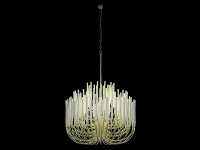Tilda Large Chandelier - Studio Q 3D model