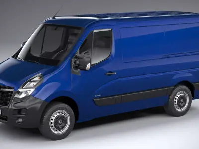Opel Movano L1H1 2020 3D model