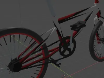 BMX Bike 3D model from CGTrader