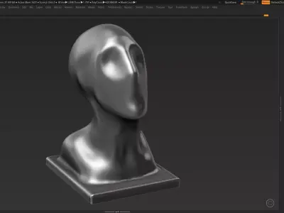 Modern Abstract Decorative sculpture 3d print model 29 3D print model purchase
