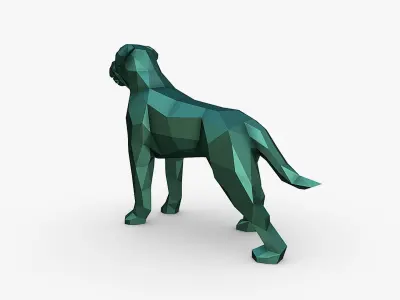 Bullmastiff 3D print model