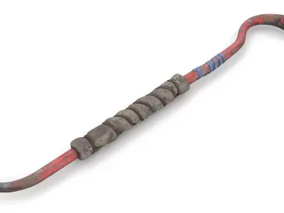 Nail Puller Low-poly 3D model