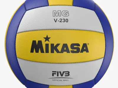 Mikasa Volleyball Ball 3D model