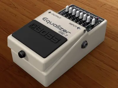 Boss GE-7 3D model