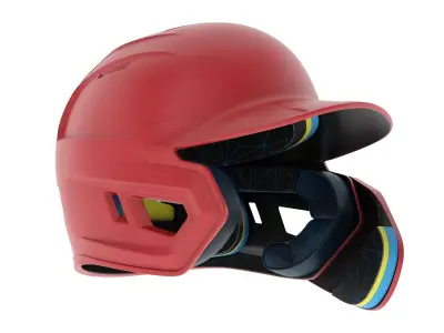 Baseball Helmet Generic 3D model