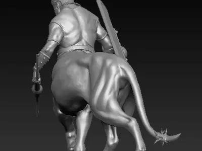 Roman sphinx 3d model 3D model