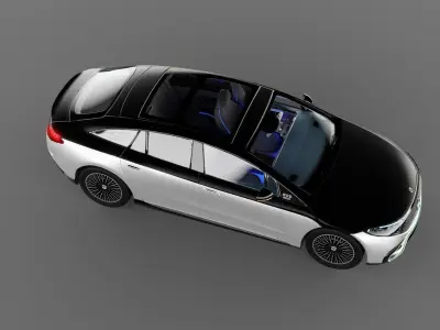 Mercedes EQS 3D model