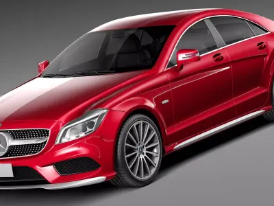 Mercedes-Benz CLS 2015 3D model