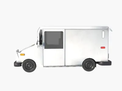 Grumman LLV Low-poly 3D model