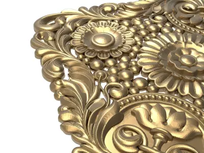  decorative pattern ready for 3D printing 3D model 397